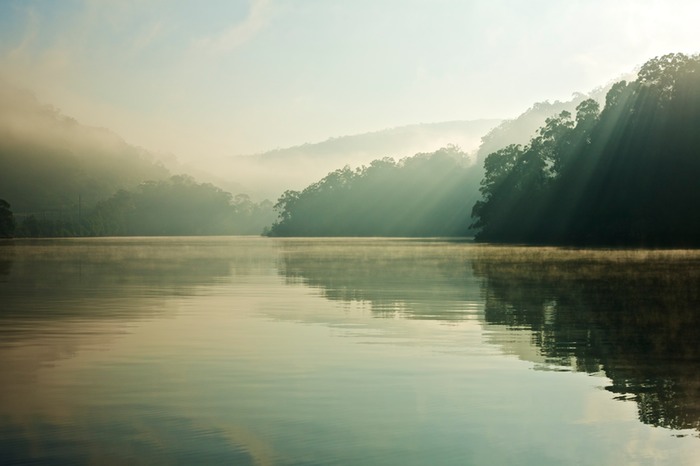 Day break at Mullet creek